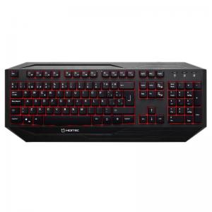 TECLADO HIDITEC GAMING GK200 GKE010000 - MEMBRANAS POM - 8 TECLAS GAMING - TECLAS ANTIGHOST - TECLAS DESMONTABLES - RETROILUMINA