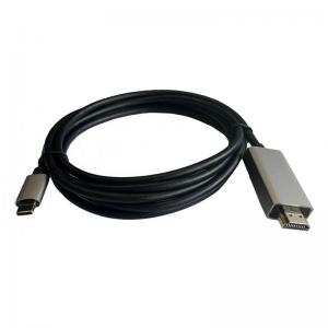 CABLE HDMI MACHO A USB TIPO-C 3GO C137 - COMPATIBLE 4K @60FPS - 2 METROS - Imagen 1