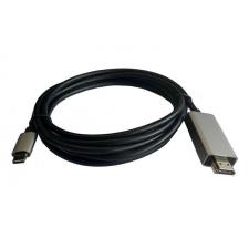 CABLE HDMI MACHO A USB TIPO-C 3GO C137 - COMPATIBLE 4K @60FPS - 2 METROS