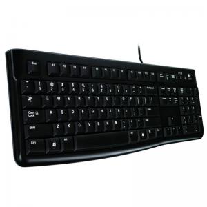 TECLADO CON CABLE LOGITECH K120 USB NEGRO RETAIL 920-002499 - Imagen 1