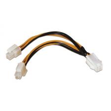 CABLE DE ALIMENTACIÓN PARA MICROPROCESADOR AISENS A131-0166 - 4PIN/H-4+4PIN/M - 15CM - 100% COBRE