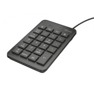 Trust 22221 teclado numérico USB Portátil/PC Negro - Imagen 1