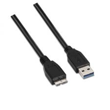 CABLE USB 3.0 AISENS A105-0043 - CONECTORES USB TIPO A MACHO/ USB TIPO MICRO B MACHO - 1M - NEGRO