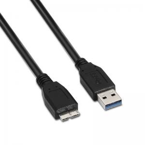 CABLE USB 3.0 AISENS A105-0044 - CONECTORES USB TIPO A MACHO/ USB TIPO MICRO B MACHO - 2M - NEGRO - Imagen 1