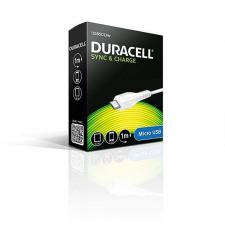 CABLE DURACELL USB MACHO A MICRO USB -1 METRO - BLANCO