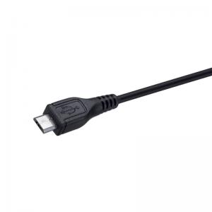 CABLE DURACELL USB MACHO A MICRO USB -1 METRO - NEGRO - Imagen 1