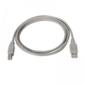 CABLE USB NANO CABLE 10.01.0103 - TIPO A-B 1.8MTS - COLOR BEIGE - 13182 - SB2402 - Imagen 1