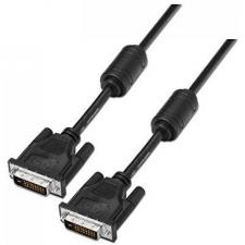 CABLE DVI DUAL LINK NANOCABLE 10.15.0802 - CONECTORES DP MACHO (24+1 PINES) AMBOS EXTREMOS - 1.8M - NEGRO - Imagen 2