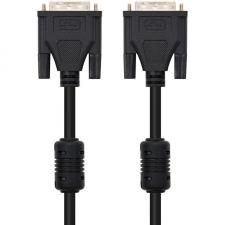 CABLE DVI DUAL LINK NANOCABLE 10.15.0802 - CONECTORES DP MACHO (24+1 PINES) AMBOS EXTREMOS - 1.8M - NEGRO - Imagen 4