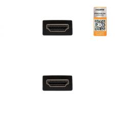 CABLE HDMI NANOCABLE 10.15.3600 - ALTA VELOCIDAD V2.0 - CONECTORES HDMI (TIPO A) MACHO - MULTIPLE APANTALLAMIENTO - 0.5M - NEGRO