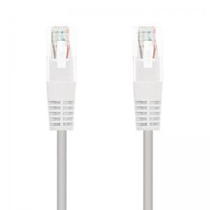 LATIGUILLO DE RED NANOCABLE 10.20.0105-W - RJ45 - UTP - CAT5E - 0.5M - BLANCO - Imagen 1