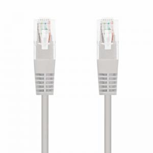 LATIGUILLO DE RED NANOCABLE 10.20.0400-L25 - RJ45 - UTP - CAT6 - 25CM - GRIS - Imagen 1