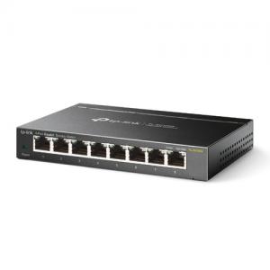 TP-LINK TL-SG108S No administrado L2 Gigabit Ethernet (10/100/1000) Negro - Imagen 1