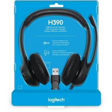 AURICULARES DIADEMA CON MICRÓFONO LOGITECH H390 20HZ CONTROL VOLUMEN / MUTE DIADEMA ACOLCHADA AJUSTABLE USB NEGRO - Imagen 3