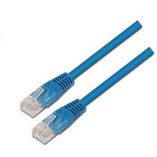 LATIGUILLO DE RED AISENS A133-0190 - RJ45 - UTP - CAT5E - 0.5M - AZUL