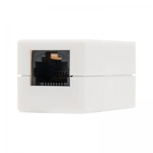 Sourcingmap® RJ11 plástico del 1 al 3 Adaptador de teléfono Mujer de los Conectores Ethernet Disidente 