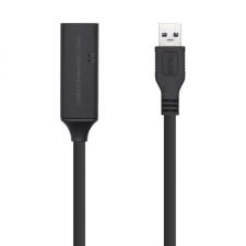 CABLE ALARGADOR USB 3.0 CON AMPLIFICADOR AISENS A105-0407 - CONECTORES TIPO-A MACHO/TIPO-A HEMBRA - 5M - NEGRO