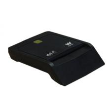 LECTOR DE DNI/TARJETAS INTELIGENTES WOXTER NEGRO - COMPATIBLE CON DNIE/DNI 3.0 Y SMARTCARDS - USB 2.0 - COMPATIBLE MAC/PC