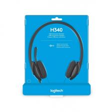 Auriculares Logitech H340/ con Micrófono/ USB/ Negro - Imagen 3