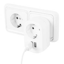 Enchufe Orbegozo EN 1200/ 1 Toma Schuko/ 2 Tomas USB - Imagen 3