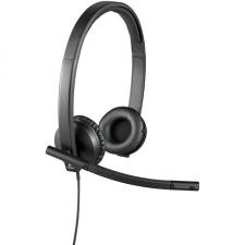 Auriculares Logitech H570E/ con Micrófono/ USB/ Negros