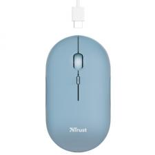 Ratón Inalámbrico por Bluetooth Trust Puck/ Hasta 1600 DPI/ Azul - Imagen 3