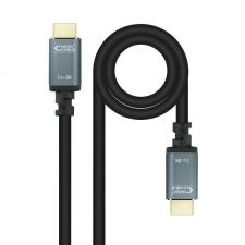Cable HDMI Nanocable 10.15.8002/ HDMI Macho - HDMI Macho/ 2m/ Negro - Imagen 2