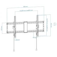 Soporte de Pared Inclinable TooQ LP4391T-B para TV de 43-90'/ hasta 70kg - Imagen 5