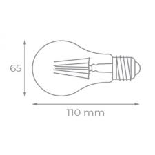 Bombilla Iglux FIL8C-E27 V2/ Casquillo E27/ 8W/ 720 Lúmenes/ 3000K - Imagen 2