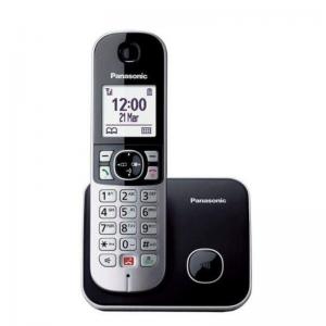 Teléfono Inalámbrico Panasonic KX-TG6851/ Negro - Imagen 1