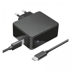 CARGADOR USB TIPO-C TRUST 23418 PARA APPLE MACBOOK (AIR/PRO) - 61W - CABLE 2M - FUNCIONA A 100-240V - Imagen 1