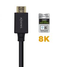 Cable HDMI 2.1 8K Aisens A150-0423/ HDMI Macho - HDMI Macho/ 2m/ Certificado/ Negro - Imagen 2