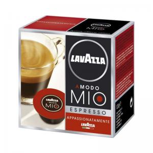 CAJA DE 16 CÁPSULAS DE CAFÉ PARA LAVAZZA APPASSIONATAMENTE A MODO MÍO ESPRESSO - Imagen 1