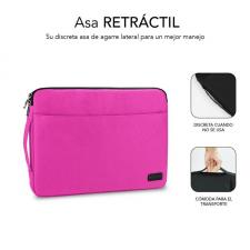 Funda Subblim Urban Laptop Sleeve para Portátiles hasta 15.6'/ Rosa - Imagen 3