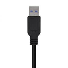 Cable USB 3.0 Aisens A105-0447/ USB Macho - USB Macho/ 2m/ Negro - Imagen 3