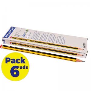 Lápices de Grafito Staedtler Noris 120-2/ HB/ 6 cajas de 12 unidades - Imagen 1