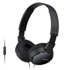 Auriculares Sony MDR-ZX110B/ Jack 3.5/ Negros