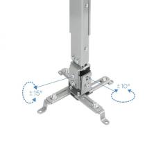 Soporte de Techo para Proyector TooQ PJ2012T-S/ Inclinable-Nivelable/ hasta 20kg - Imagen 3