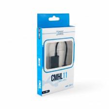 Cable MHL 11 Pines 3GO CMHL11 HDMI Macho - MicroUSB Macho/ Negro - Imagen 3