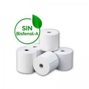 Rollo Papel Térmico Genérico 80x55 8U BPAF/ 80 x 55mm/ 8 unidades - Imagen 1