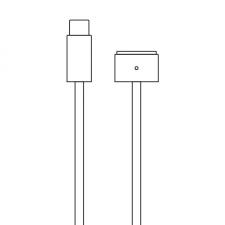 Cable Apple USB-C a Magsafe 3 para MacBook Pro 14' y 16'/ 2021/ 2m