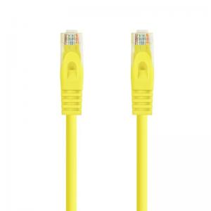 Cable de Red RJ45 UTP Nanocable 10.20.1800-L25-Y Cat.6A/ LSZH/ 25cm/ Amarillo - Imagen 1