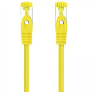 Cable de Red RJ45 SFTP Nanocable 10.20.1900-L25-Y Cat.6A/ LSZH/ 25cm/ Amarillo - Imagen 1