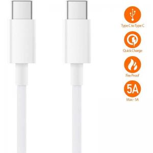 Cable USB 2.0 Tipo C Xiaomi SJV4108GL/ USB Tipo-C Macho - USB Tipo-C Macho/ 1.5m/ Blanco - Imagen 1