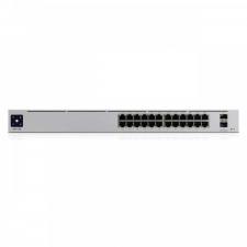 Switch Gestionable Ubiquiti USW-PRO-24-POE 24 Puertos/ RJ-45 Gigabit 10/100/1000 / SFP/ PoE