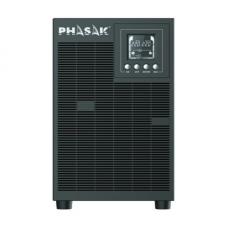 SAI Online Phasak 3000 VA Online LCD/ 3000VA-2700W/ 4 Salidas/ Formato Torre - Imagen 2