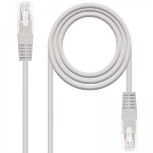 Cable de Red RJ45 UTP Nanocable 10.20.0401-L150 Cat.6A/ 1.5m/ Gris - Imagen 1