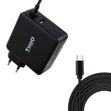 Cargador de Portátil TooQ TQLC-USBC90PD USB-C/ 90W/ Automático/ Voltaje 5-20V