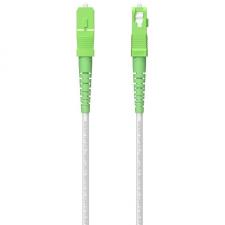 Cable de Fibra Óptica G657A2 3.0 9/125 SMF Aisens A152-0616/ LSZH/ 80m/ Blanco