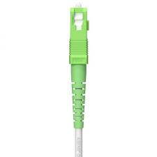 Cable de Fibra Óptica G657A2 3.0 9/125 SMF Aisens A152-0616/ LSZH/ 80m/ Blanco